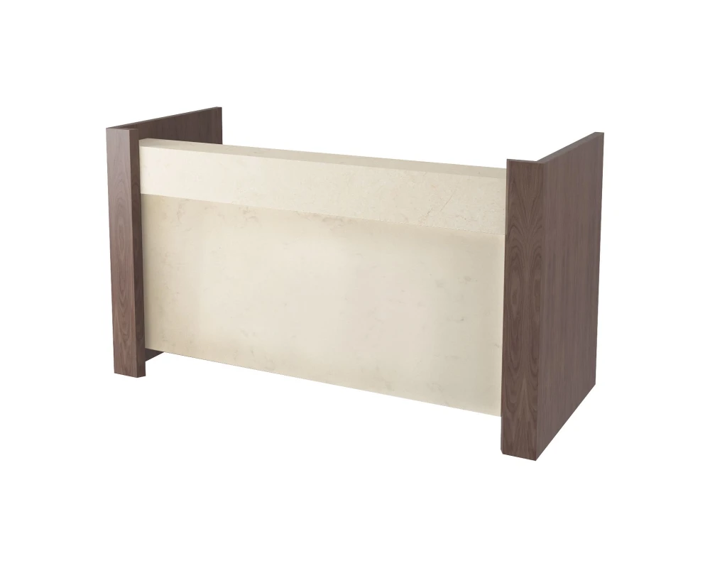 Стойка ресепшн полуглянцевая/лакированная 2000х900х1180 Freeport