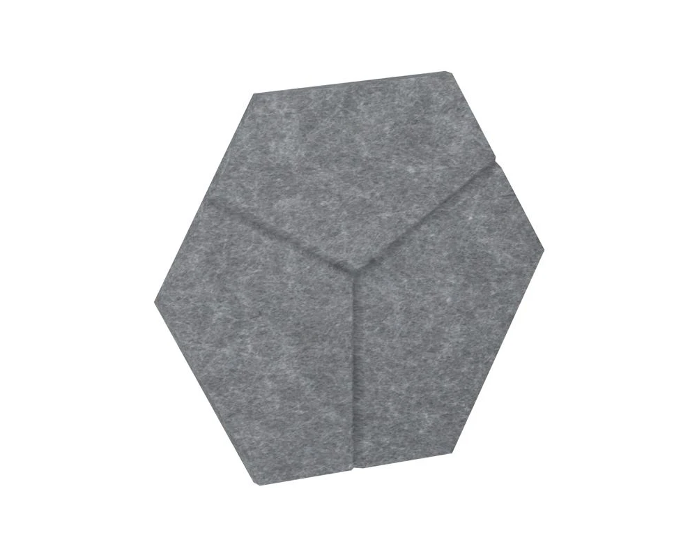 Настенная панель шестигранная (3 луча) VE.NP-6G3L-300 600x520x12 Акустикс / AcustiX