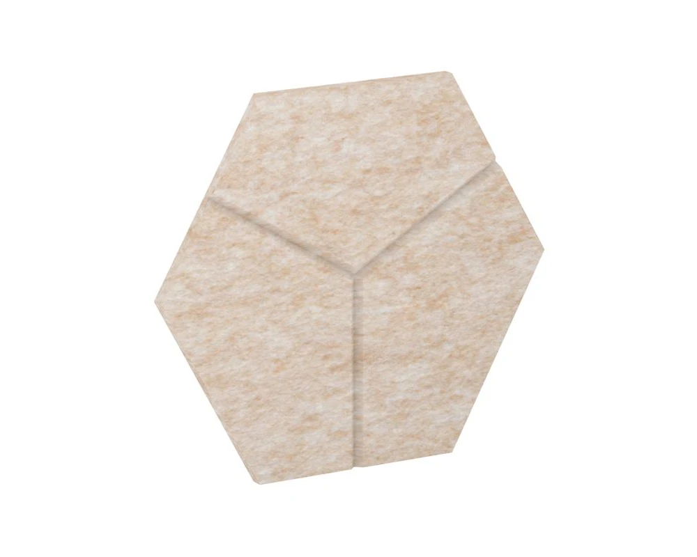 Настенная панель шестигранная (3 луча) VE.NP-6G3L-300 600x520x12 Акустикс / AcustiX