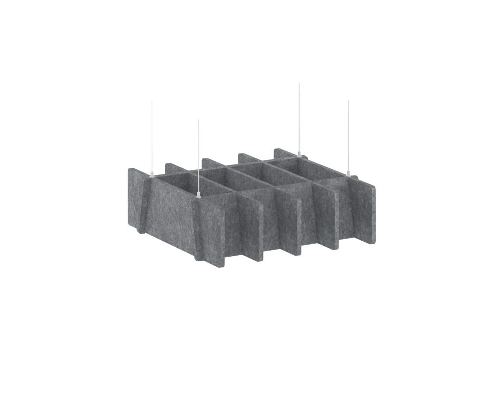 Потолочная декоративная конструкция квадратная VE.PDK-KV-500 500x500x155 Акустикс / AcustiX