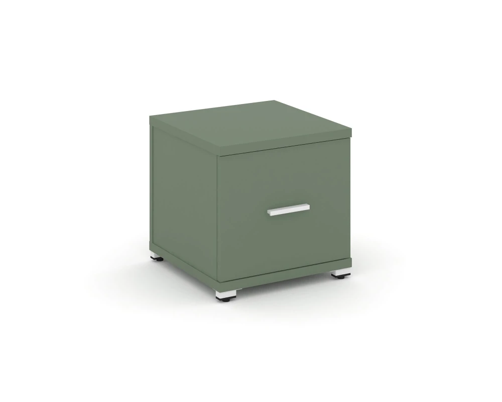 Тумба приставная 1 распаш. фасад CN.TUP-004 W 420x420x416 Концепт / Concept