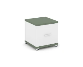 Тумба приставная 1 распаш. фасад CN.TUP-004 W 420x420x416 Концепт / Concept images