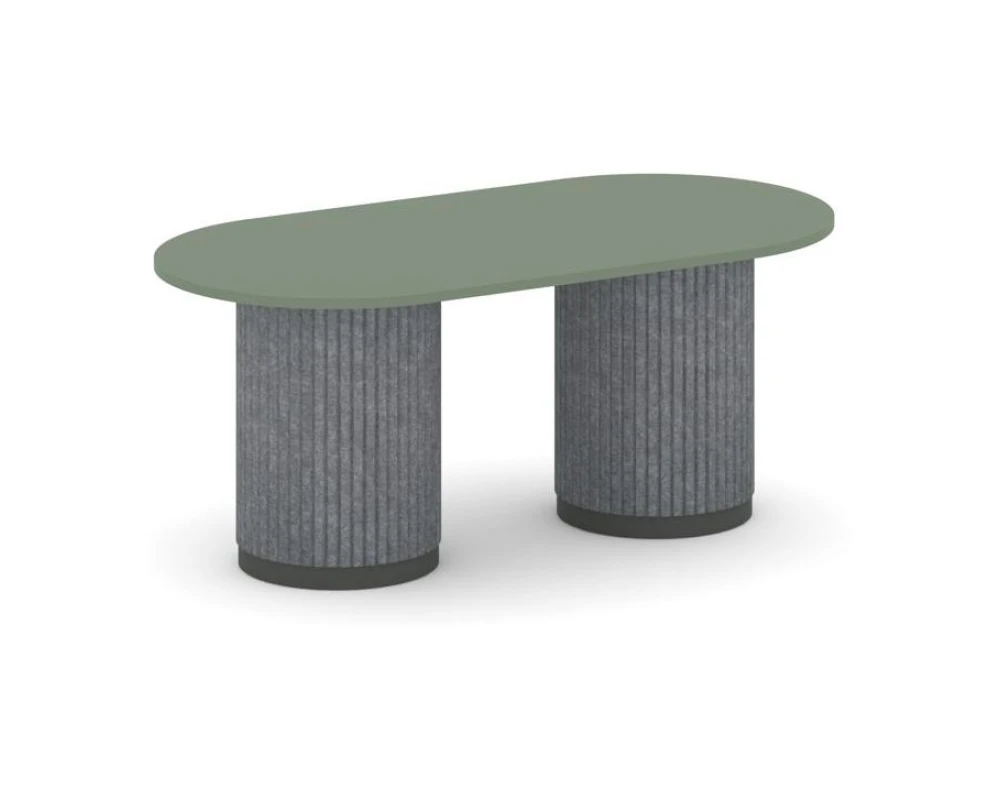 Стол переговорный овальный PR.C.SPRG-006.D 1800х900х750 Фелто / Felto