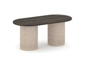 Стол переговорный овальный PR.C.SPRG-006.D 1800х900х750 Фелто / Felto images