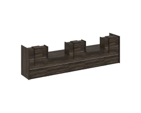 Ресепшн K-20 4530x766x1187 Оникс / Onix images