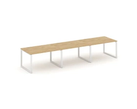 Стол переговорный на О-образном каркасе 60 мм 4410x980x750 Стайл Проджект / Style Project images