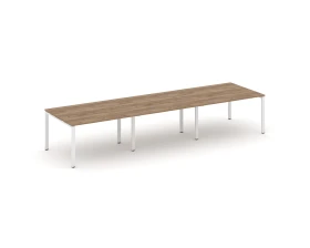 Стол переговорный на П-образном каркасе 60 мм 4410x1180x750 Стайл Проджект / Style Project images