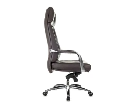 Кресло Бюрократ ДАО / DAO Натуральная кожа, Коричневый images