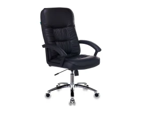 Кресло Бюрократ T-9908AXSN-AB Натуральная кожа, Черный images