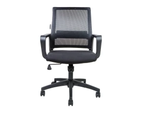 Офисное кресло Norden Бит LB Сетка/Ткань, Черный images