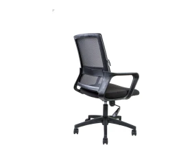 Офисное кресло Norden Бит LB Сетка/Ткань, Черный images