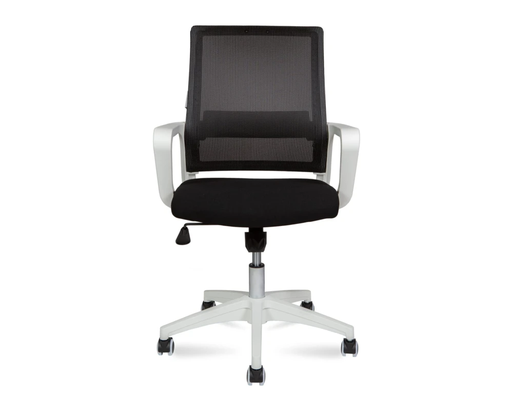 Офисное кресло Norden Бит LB white Сетка/Ткань, Черный
