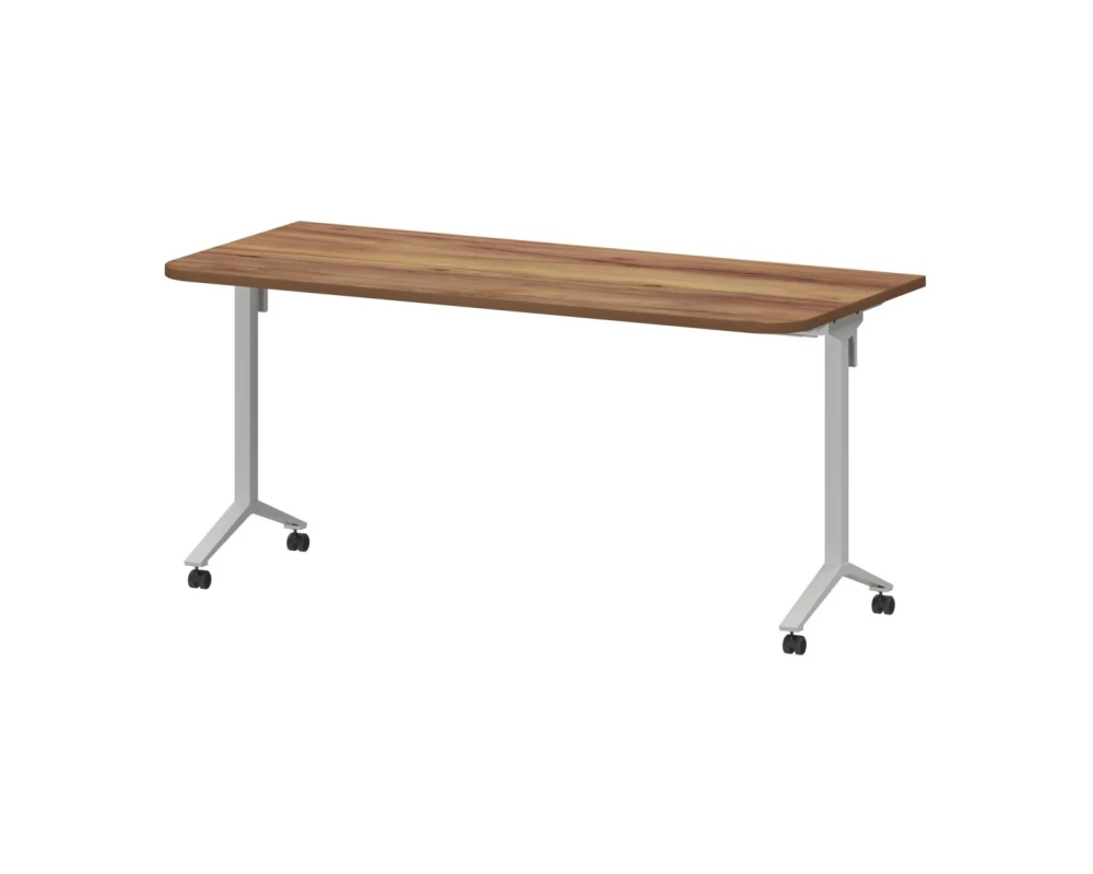 Стол мобильный складной радиусный МБ25-160.70Р 1600x700x750 Моби