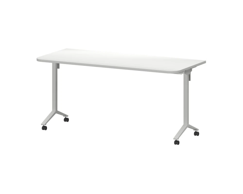 Стол мобильный складной радиусный МБ25-160.70Р 1600x700x750 Моби