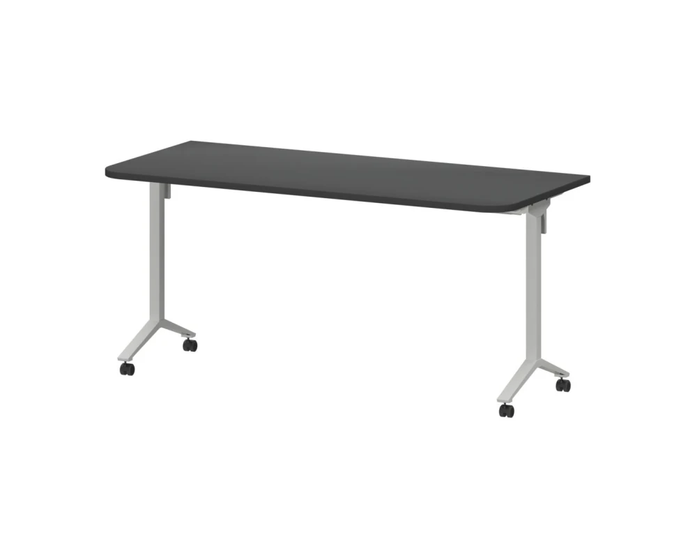 Стол мобильный складной радиусный МБ25-160.70Р 1600x700x750 Моби