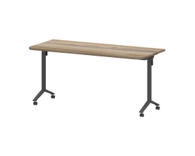 Стол мобильный складной радиусный МБ25-160.70Р 1600x700x750 Моби images