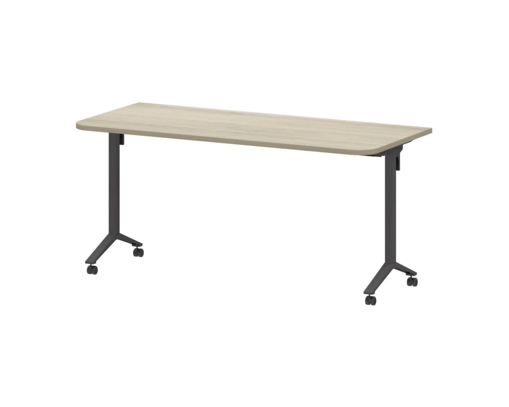 Стол мобильный складной радиусный МБ25-160.70Р 1600x700x750 Моби