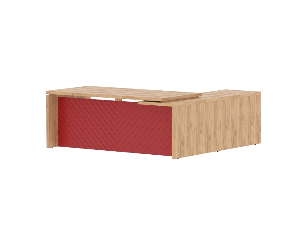 Стол руководителя 2000х2000х750/696 Torr Люкс