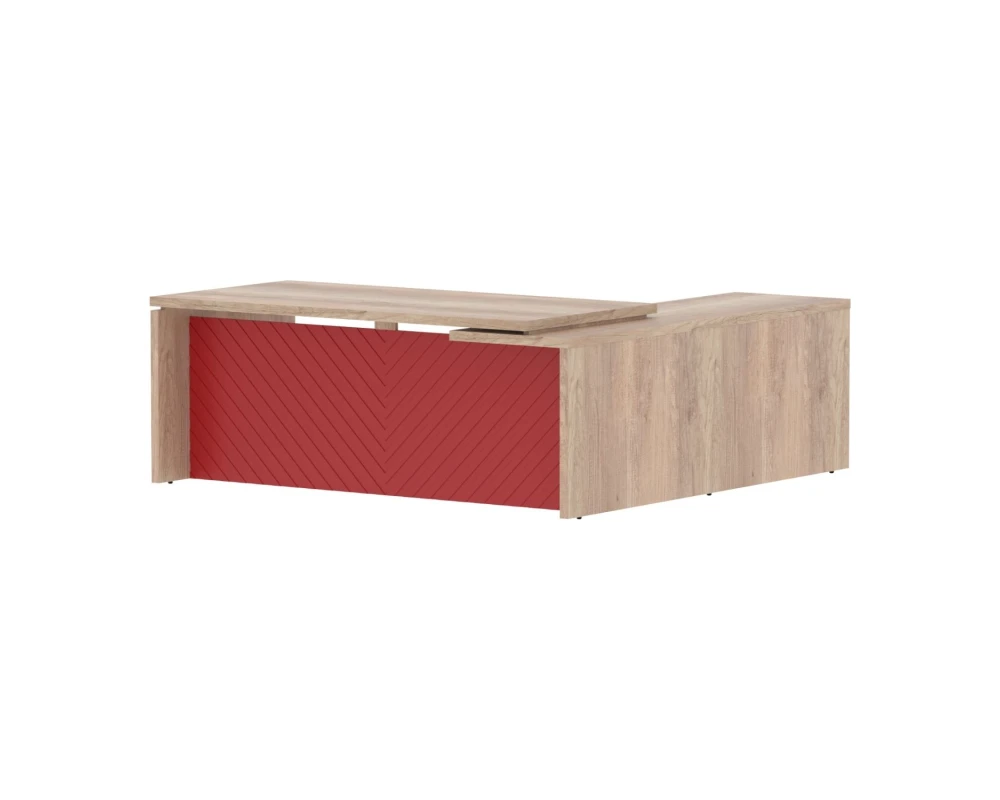 Стол руководителя 2000х2000х750/696 Torr Люкс